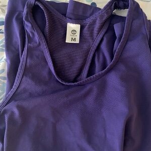 Senita Athletics Purple Active Tank